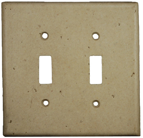 Deco Electrical Plates Double Toggle Noce