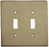 Deco Electrical Plates Double Toggle Noce