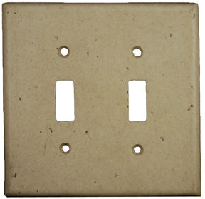 Deco Electrical Plates Double Toggle Noce