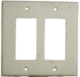Deco Electrical Plates Double GFI Ivory