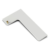 Boundless Shelving Solutions L-Shaped Corner Shelf Dove Grey