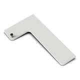 Boundless Shelving Solutions L-Shaped Corner Shelf Dove Grey