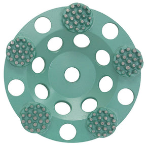 Pearl Abrasive P4 Concrete & Natural Stone Button P Cup Wheel 5