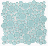 Circular Glass Tile Series - Mint