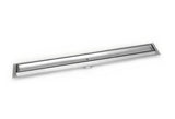 SereneDrains Linear Shower Drain Tile Insert Brushed Nickel 24