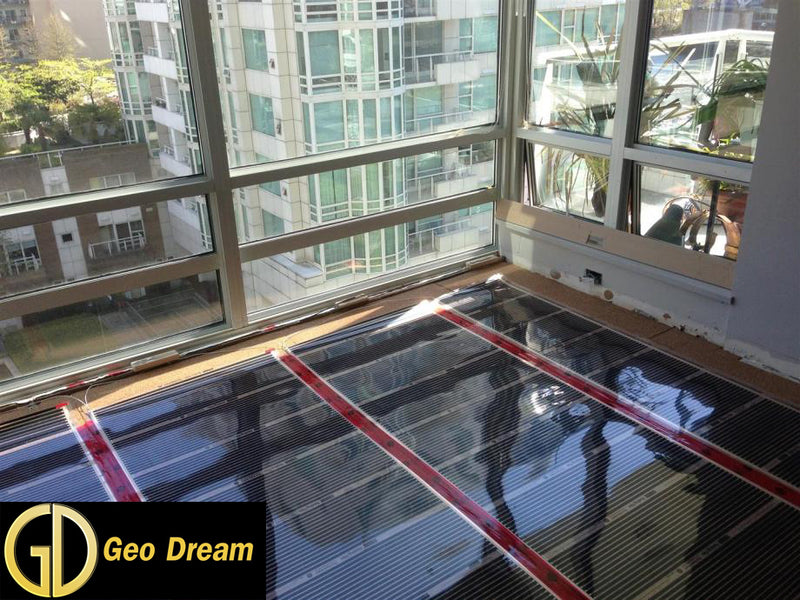 Geo Dream 1 Step Heating Film Mat Kit 30 sq ft 120V