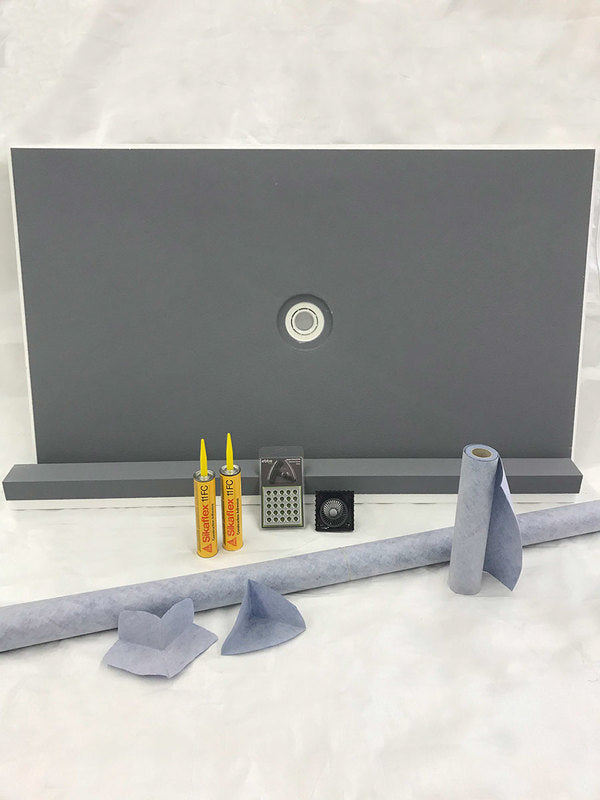 ProPan WPM Ready to Tile Shower Pan kit 36 x 60