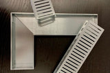 Lauxes Grates 90 degree joiners - Pair