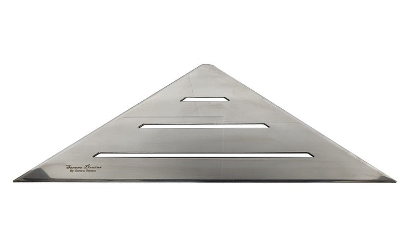 SereneDrains Triangle Shelf Stainless Steel - Polished 12