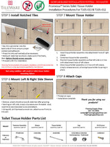 Promessa Series Toilet Paper Holders - Contemporary
