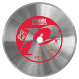 Pearl P2 Pro-V 10 Inch Glass Diamond Blade