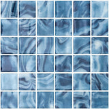 Mosaic Glass Tile The Reef Series 2 x 2 - Light Blue