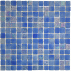 Pool Tile Reflections 1 x 1 Series - Cerulean