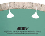 Pearl Abrasive P4 Reactor ADM Porcelain Diamond Blade