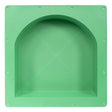 Recess Green arched ready to tile shower niche for bathroom walls