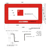 Recess Yellow Ready to Tile 14 x 14 product diagram