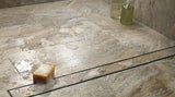 Quartz Linear Shower Drain Oil-Rubbed Bronze - Tile Insert 32
