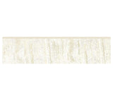 Porcelain Trims Stone Look Bullnose 3 x 12 - White