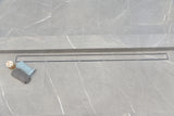 SereneDrains Linear Shower Drain Tile Insert Brushed Nickel 30