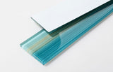 Black Forest Painted Glass Series 3 x 12 - Turquoise