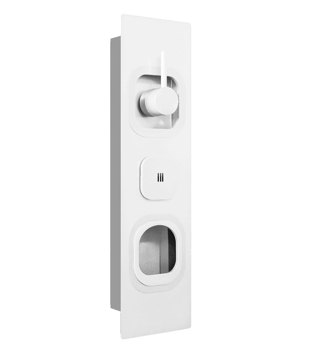 Serene Steam Shower Solar Flare Revive ADA - Bright White