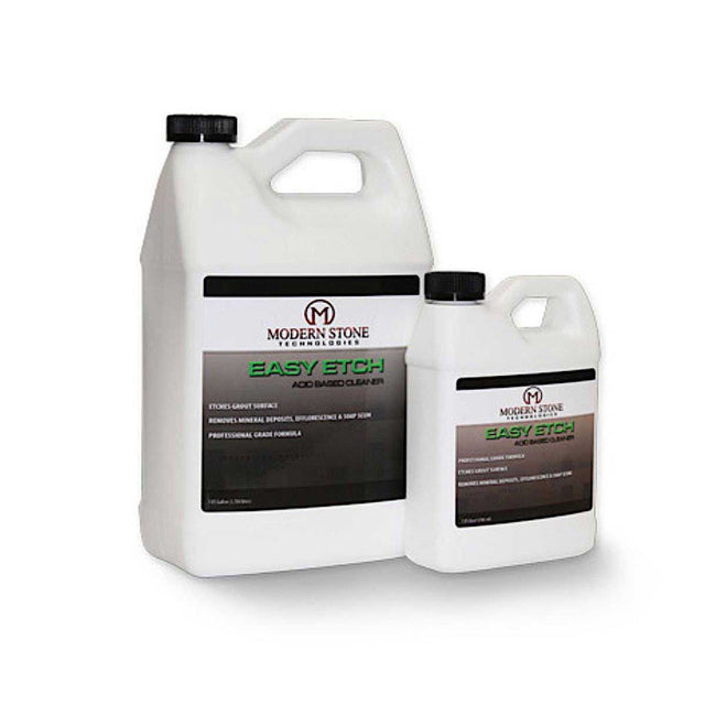 Acid based cleaner for grout haze and construction cleanup