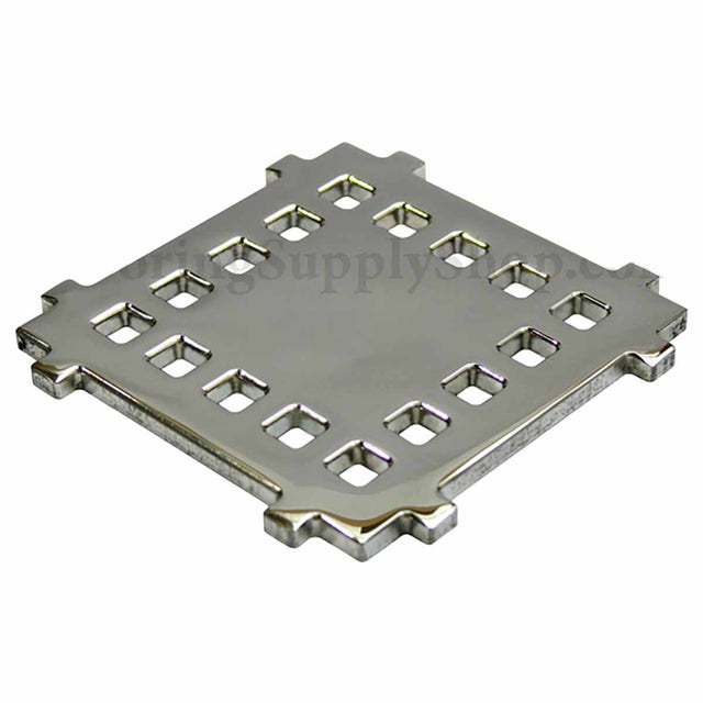 Ebbe Drains Unique Square Shower Drain Grate - Cinema