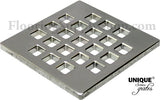 Ebbe Unique Square Shower Drain Grate Classic