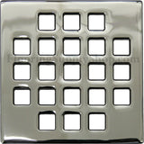 Ebbe Unique Square Shower Drain Grate Classic
