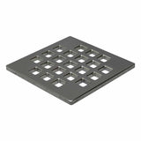 Ebbe Drains Unique Square Shower Drain Grate - Classic