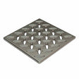 Ebbe Drains Unique Square Shower Drain Grate - Diamond