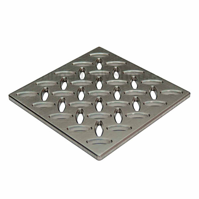Ebbe Drains Unique Square Shower Drain Grate - Diamond