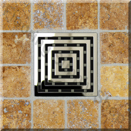 Ebbe Unique Square Shower Drain Grate Frames