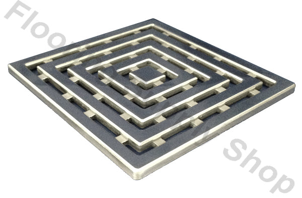 Ebbe Unique Square Shower Drain Grate Frames
