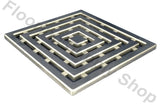 Ebbe Unique Square Shower Drain Grate Frames