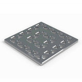 Ebbe Drains Unique Square Shower Drain Grate - Lattice