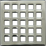 Ebbe Unique Square Shower Drain Grate Quadra