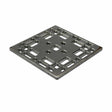 Ebbe Drains Unique Square Shower Drain Grate - Prairie