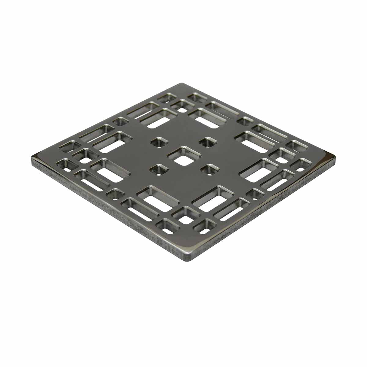 Ebbe Drains Unique Square Shower Drain Grate - Prairie