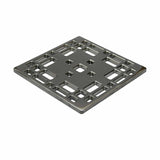 Ebbe Drains Unique Square Shower Drain Grate - Prairie