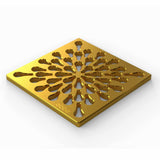 Ebbe Drains Unique Square Shower Drain Grate - Splash