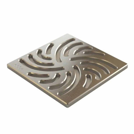 Ebbe Drains Unique Square Shower Drain Grate - Twister