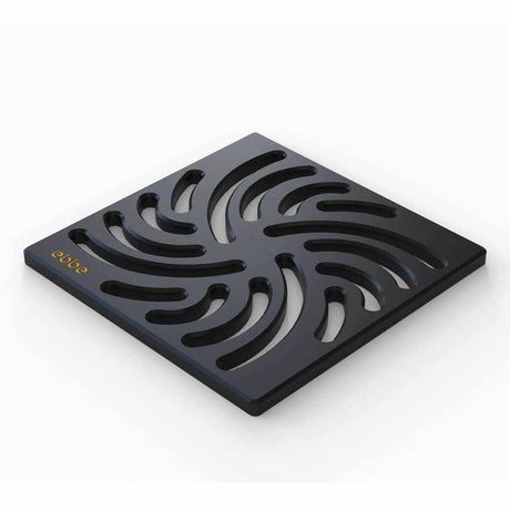 Ebbe Drains Unique Square Shower Drain Grate - Twister