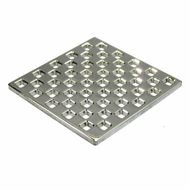 Ebbe Drains Unique Square Shower Drain Grate - Weave