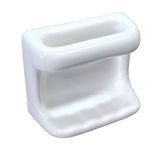 Porcelain Soap Dish with Wash Cloth