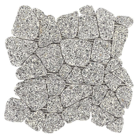 Mosaics Terrazzo Pebbles Blacktop Mosaic Tile for Shower Walls and Floors