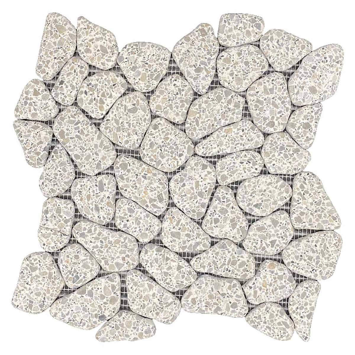 Mosaics Terrazzo Pebbles Cement Sprinkle Mosaic Tile for Shower Walls and Floors