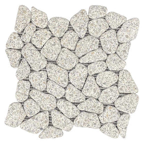 Mosaics Terrazzo Pebbles Cement Sprinkle Mosaic Tile for Shower Walls and Floors