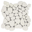 Mosaics Terrazzo Pebbles Crushed Crystal Mosaic Tile for Shower Walls and Floors