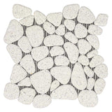 Mosaics Terrazzo Pebbles Crushed Crystal Mosaic Tile for Shower Walls and Floors